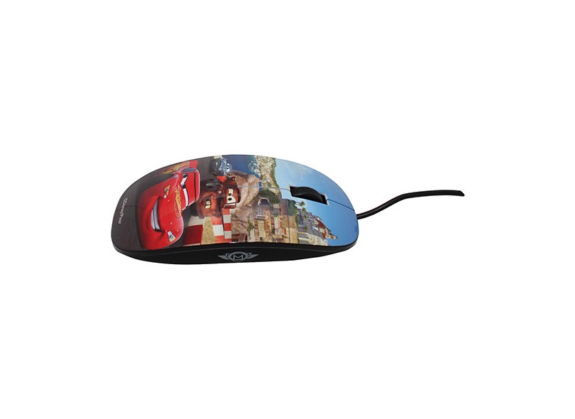 Mouse Óptico Carros McQueen - Disney