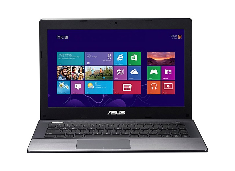 Notebook Asus Intel Core i7 3610QM 3ª Geração 8 GB 750 GB LED 14" Windows 8