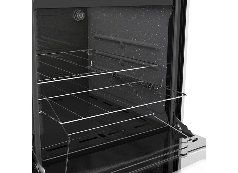 Fogão de Piso Electrolux 4 Bocas Acabamento Inox 52SXL