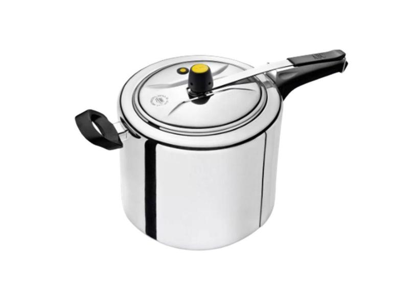 Panela De PressãoDe Aluminio Polido 10 Litros