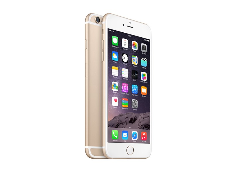 Novo Smartphone Apple iPhone 6 Plus 128GB iOS 8 3G 4G Wi-Fi