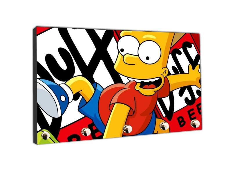 Porta Chaves Desenho Simpsons Bart Simpson com o Melhor Preço é no Zoom