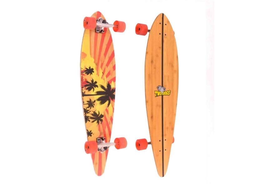 Skate Longboard - TwoDogs Bambu