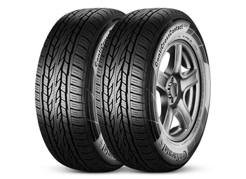 Kit 2 Pneu Continenta 225/55r18 98v Fr Conticrosscontact Lx2