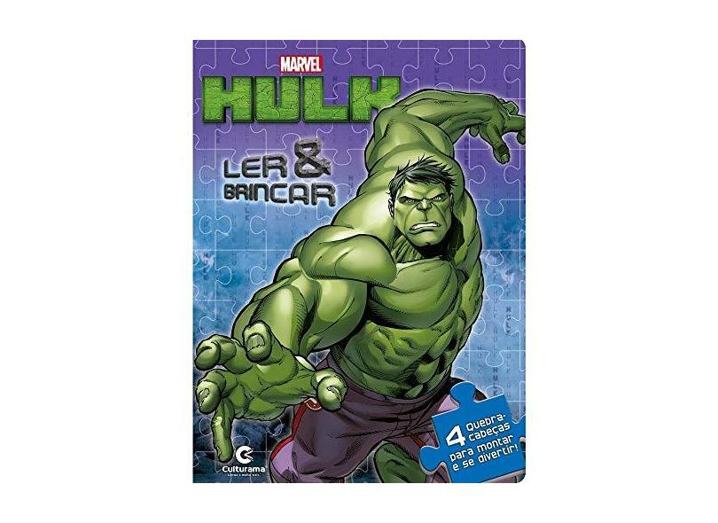Livro Quebra-Cabeças. Hulk - Naihobi Steinmetz - 9788594721525
