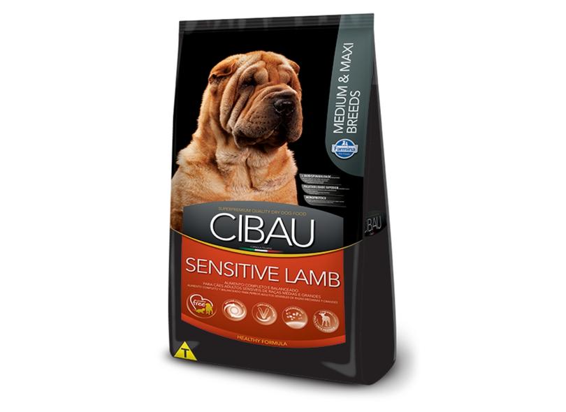 Ração Farmina Cibau Lamb Cães Adulto Raça Média - 12kg com o Melhor ...