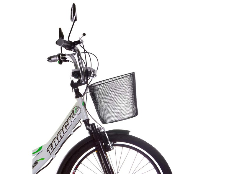 Bicicleta Elétrica TRACK & BIKES Aro 24 1 marcha Suspensão Dianteira TKX City Plus