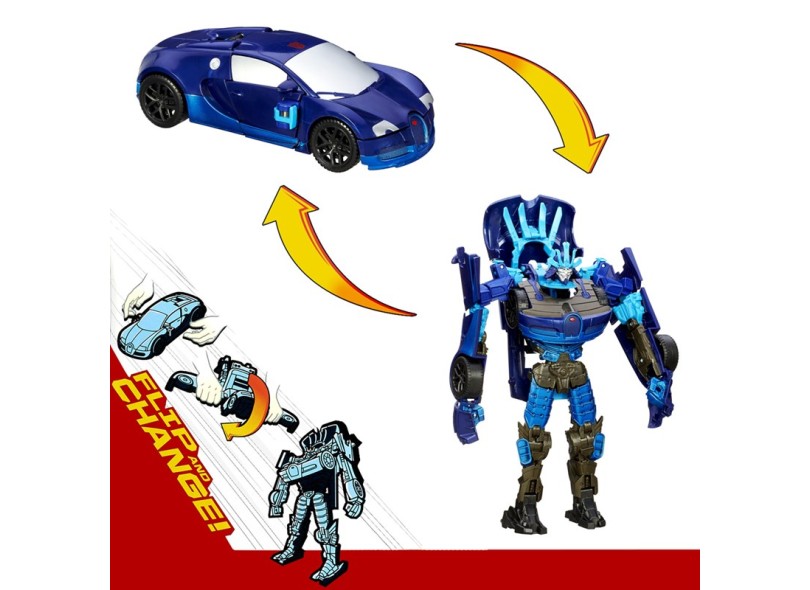 Boneco Transformers Autobot Drift Flip and Change A6143 - Hasbro
