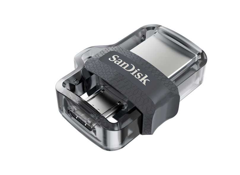 Pen Drive SanDisk Ultra Dual Drive m3.0 128 GB Micro USB USB 3.0 SDDD3-128G-A46