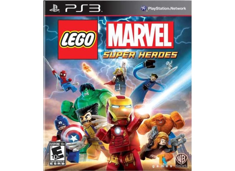 Jogo Lego Marvel Super Heroes PlayStation 3 Warner Bros