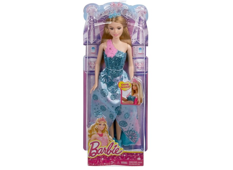 Boneca Barbie Mix & Match Princesa Azul Barbie