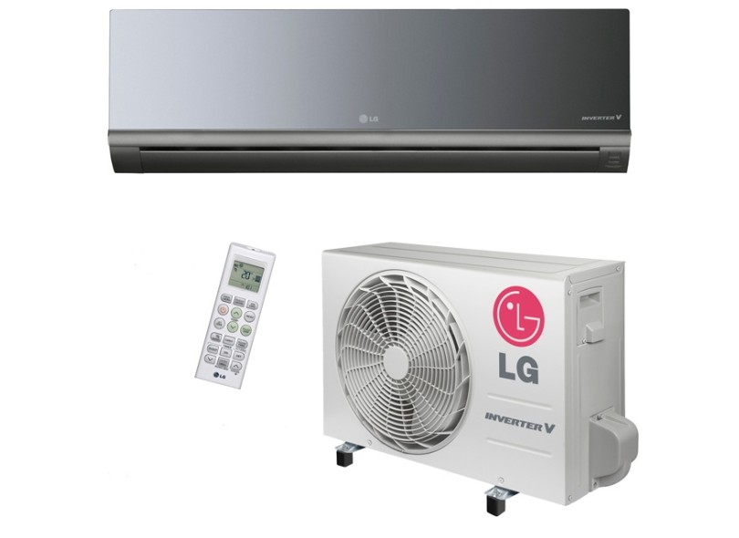 Ar Condicionado Split Hi Wall LG Libero Art Cool 9.000 BTUs Inverter Controle Remoto Frio AS-Q092BRZ0