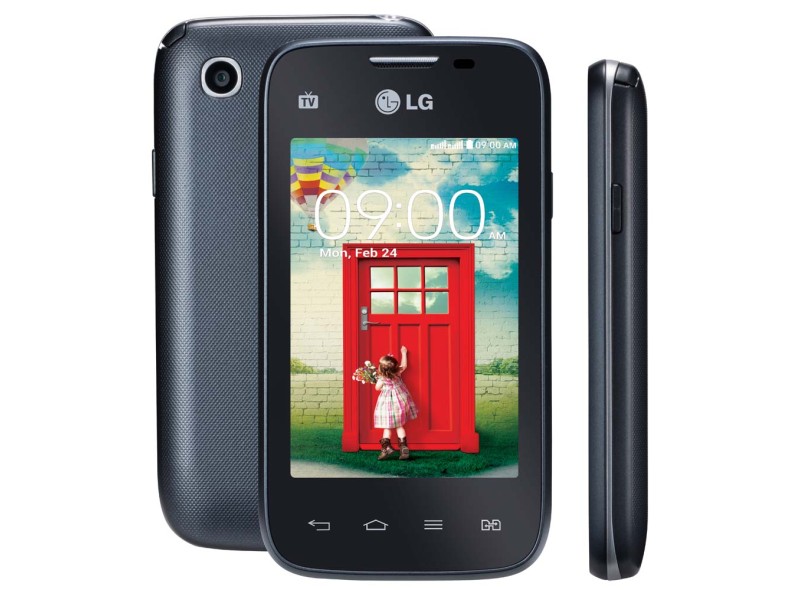 Smartphone LG L35 D157 2 Chips 4 GB Android 4.4 (Kit Kat) Wi-Fi 3G