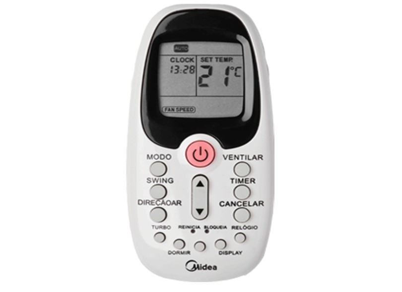 Ar Condicionado Split Hi Wall Midea Elite Window 7.000BTUs Controle Remoto Frio 42MWCA07M5