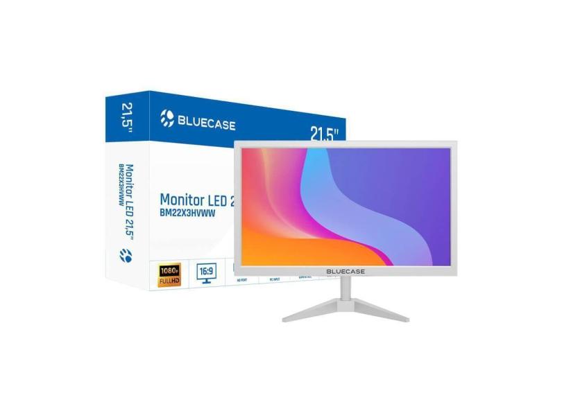 Monitor Bluecase 21,5 Branco 75Hz Led Full Hd Bm22X3Hvww