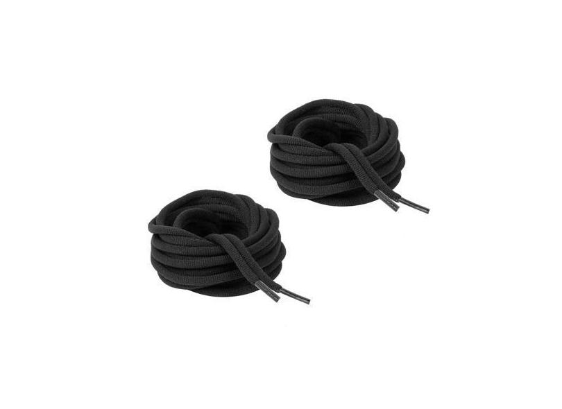Kit 2 Pares Cadarço Redondo Preto 120cm Tênis E Sapatos - Vidatex