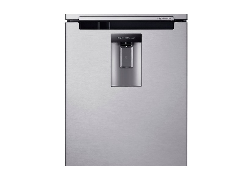 Geladeira Samsung Frost Free Duplex 380 Litros Dispenser de Água Externo Inox RT38FEAJDSL