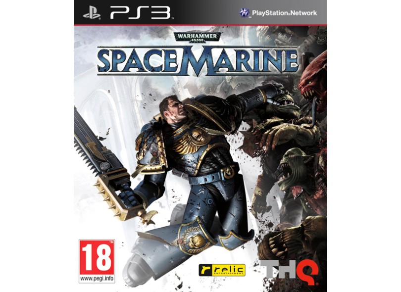Jogo Warhammer 40.000 Space Marine THQ PS3