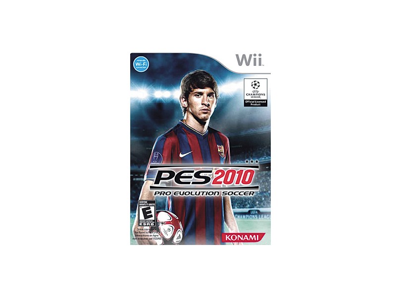 Jogo Pro Evolution Soccer 2010 Konami Wii