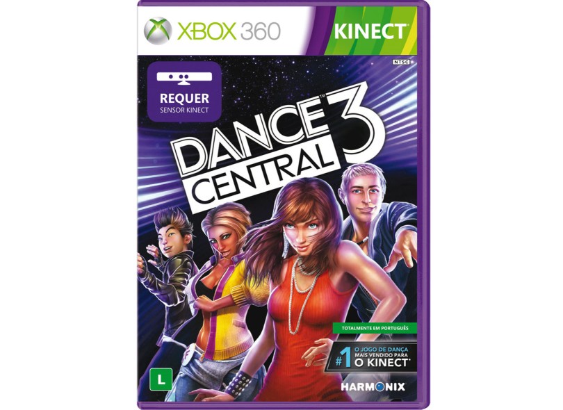 Jogo Dance Central 3 Microsoft Xbox 360