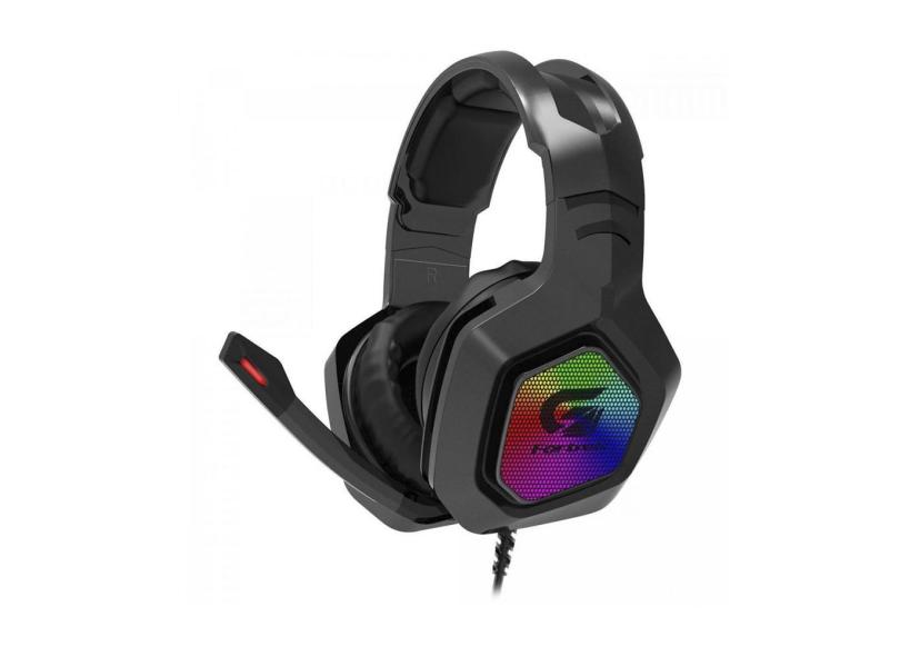 Headset Gamer Fortrek Black Hawk Rgb Preto