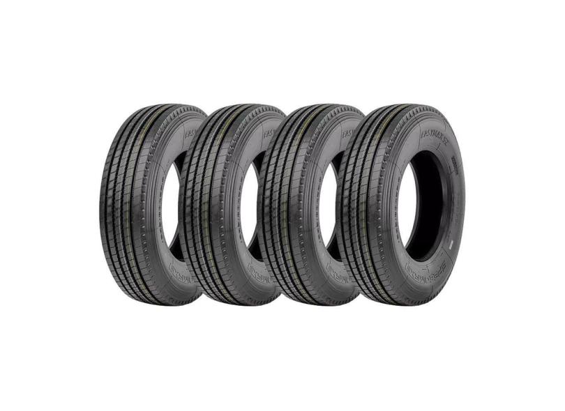 Kit 4 Pneus Speedmax Aro 22,5 295/80R22,5 Easymax S2 18 Lonas 152/148M Liso