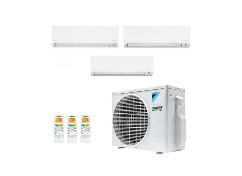 Ar-Condicionado Tri Split Inverter Daikin 18.000 (3x Evap HW 9.000) Só Frio 220V