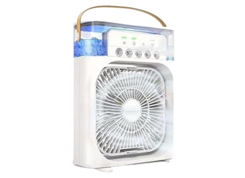 Ventilador Portátil De Mesa Mini Ar Condicionado Umidificador Climatizador