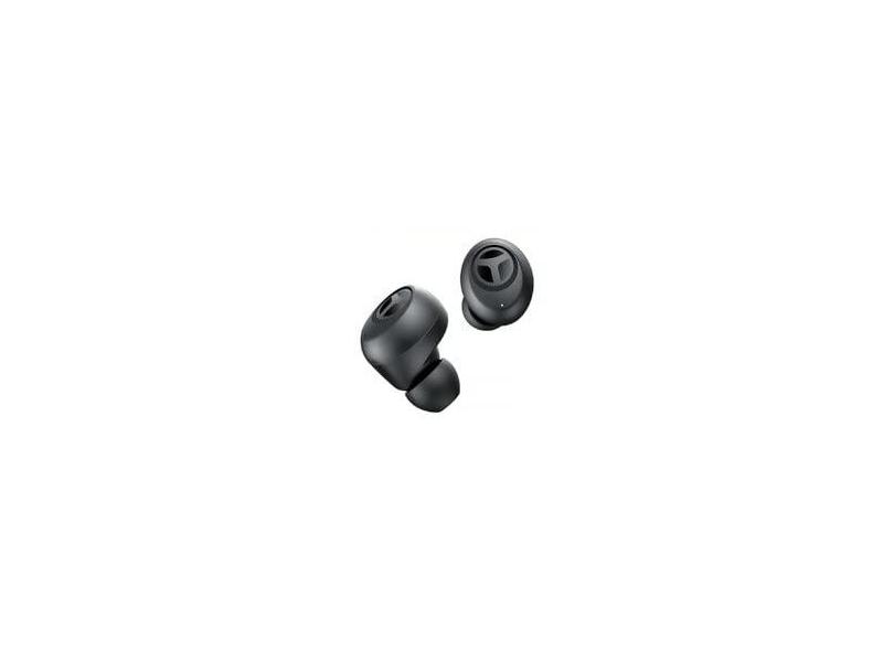 Fone de Ouvido T10 Conectividade Bluetooth Versão 5.1 Bateria de Até 8 Horas Modo Jogo Baixa Latência Microfone Integrado para Chamadas Conexão TWS Driver de 12mm (Sem Estojo) / No Brasil M-POWER