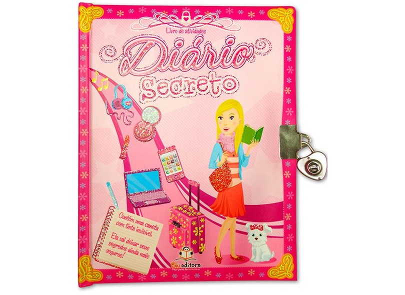 Diário Secreto: Livro de Atividades - Editorial Blu Editora - 9788581021461