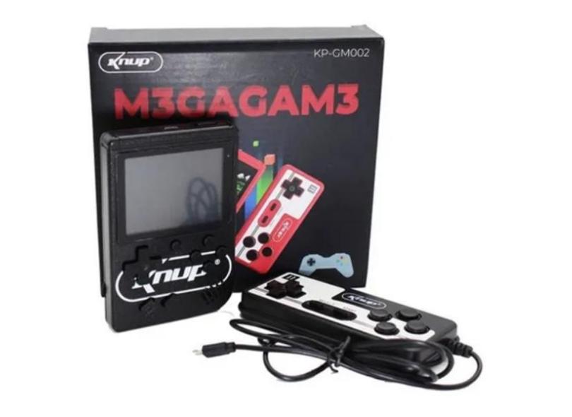 Mini Vídeo Game Portátil Retrô Sup C/ 400 jogos + 1 Controle para