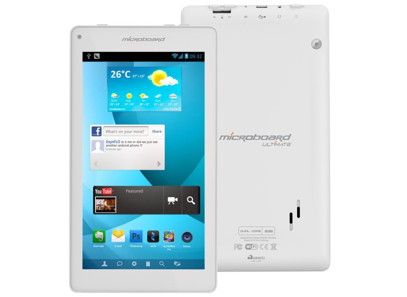 Tablet Microboard Wi-Fi 8 GB 7" Android 4.2 M1371