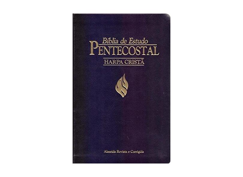 Bíblia de Estudo Pentecostal. Media Lx Harpa-Pret - Vários Autores - 9788560161935