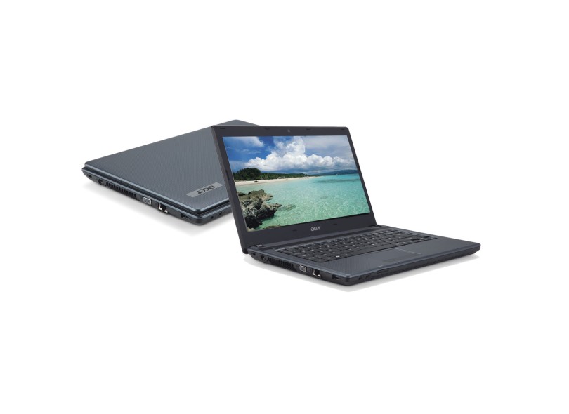 Notebook Acer Aspire LED 14" 2GB HD 500GB Intel P800 Windows 7 Starter AS4349-2839