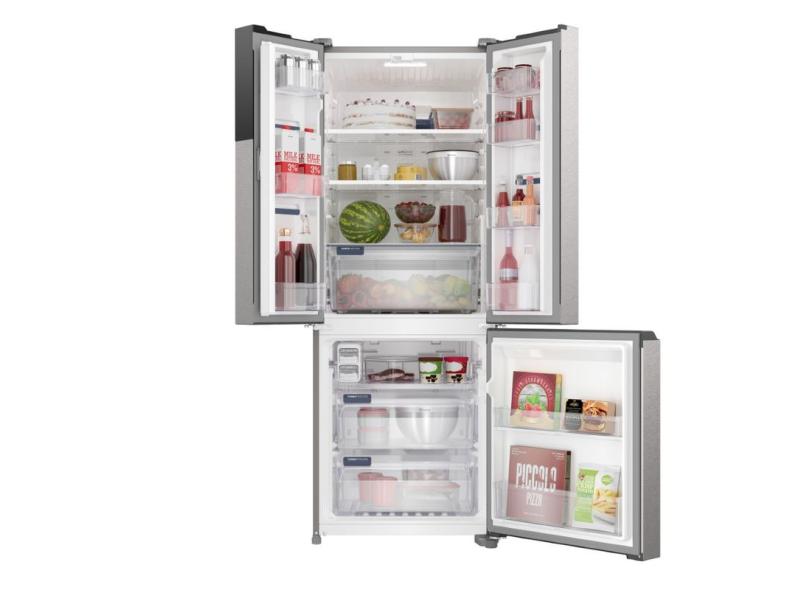 Geladeira Electrolux IM7S Frost Free French Door Inverse 480 Litros cor Inox