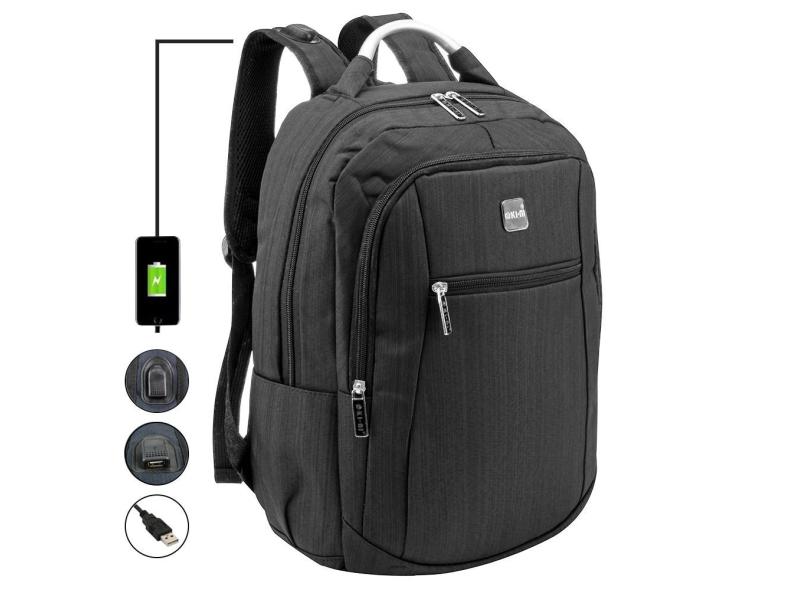 Mochila Unissex Adulto - Alça Suspensória Alumínio - Azul Marinho