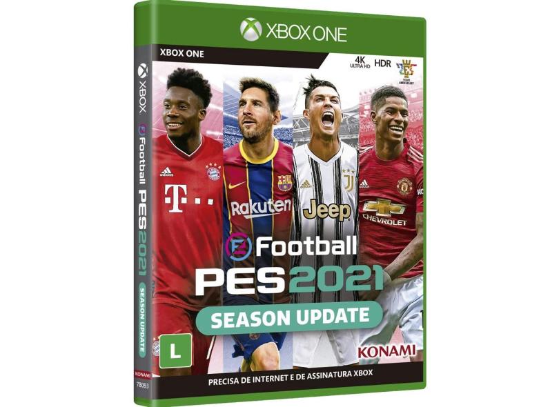 Jogo PES 2021 Xbox One Konami