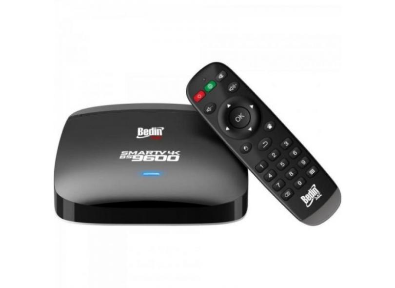 Smart TV Box Bs9600 BedinSat 8 GB Android TV USB BedinSat