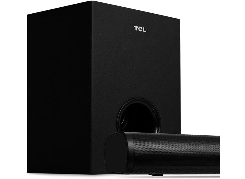 Home Theater Soundbar TCL 210 W 2.1 Canais 2 HDMI S522W