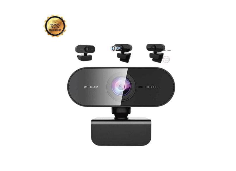 Full Hd 1080p Webcam Microfone para streaming