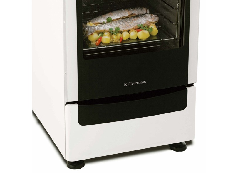 Fogão de Piso Electrolux Chef 4 Bocas Acendimento Automático 52SM