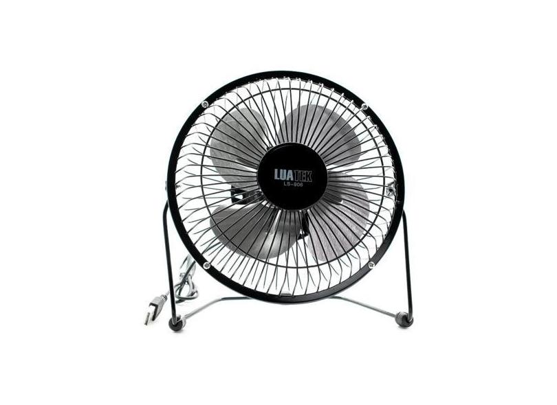 Mini Ventilador Portátil De Mesa Usb 1 Velocidade Fácil Transporte Par
