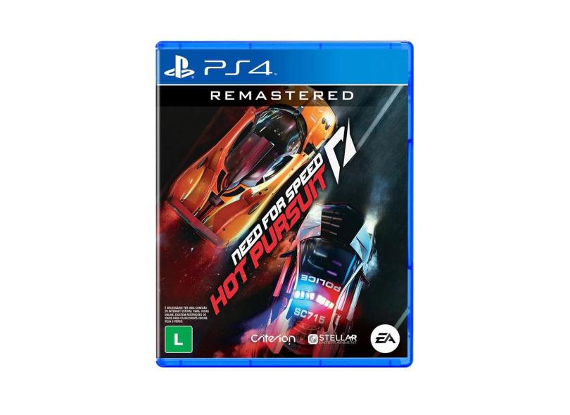 Need For Speed Hot Pursuit Remastered Ps4 (Novo) (Jogo Mídia