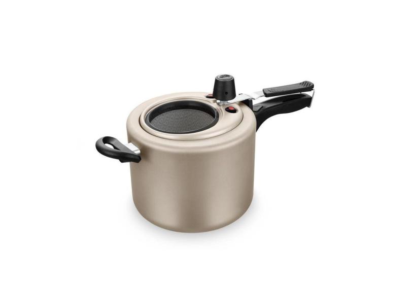 Panela De Pressão Superior 4,5 Litros Mta Champagne 3000