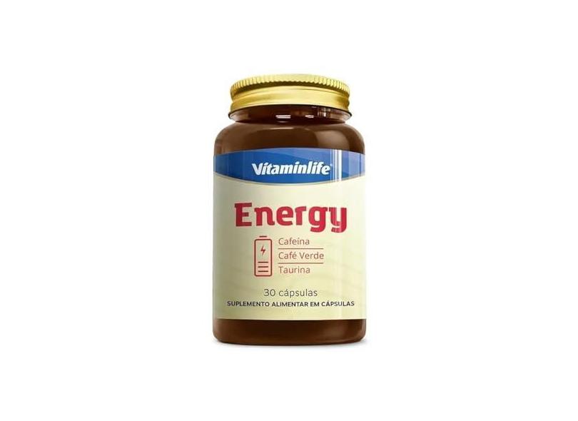 Vitaminlife Energy (200Mg Cafeína + Café Verde + Taurina) 30 Cáps