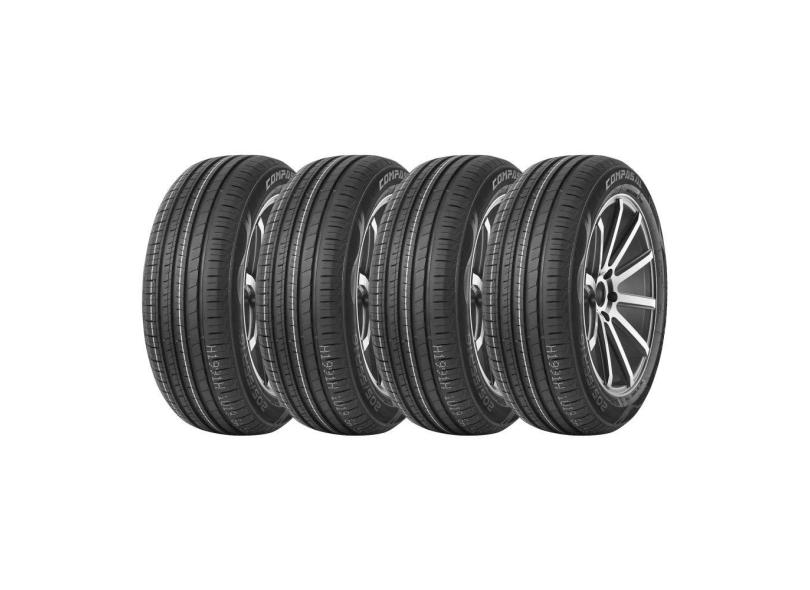 Kit 4 Pneus Compasal Aro 16 205/60R16 Blazer hp 92V