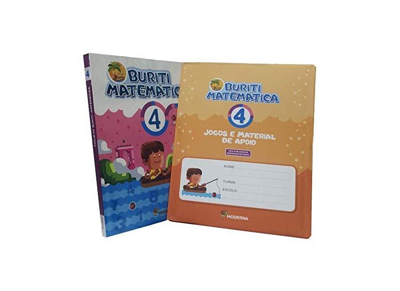 Buriti - Matemática - 4º Ano - 4ª Ed. 2017 - Editora Moderna - 9788516106805