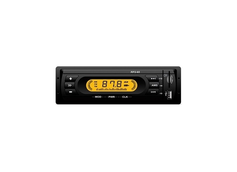 Som Automotivo CD Player Rádio Loud RP2-65