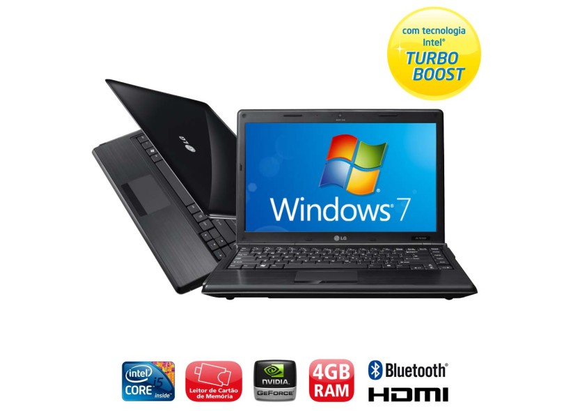 Notebook LG A410-5300 Intel Core i5-480M 4GB HD500GB