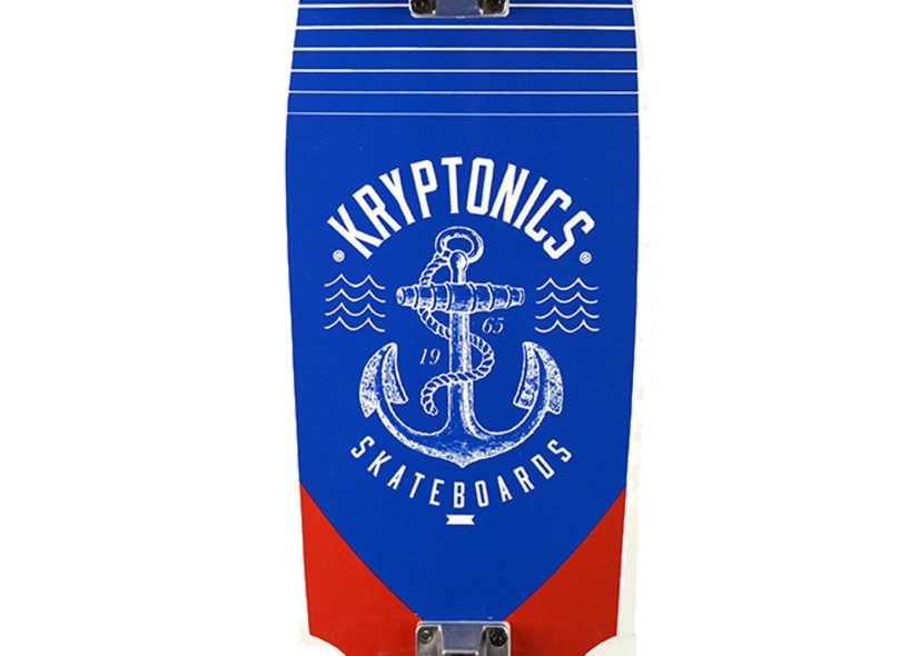 Skate Cruiser - Kryptonics White Anchor